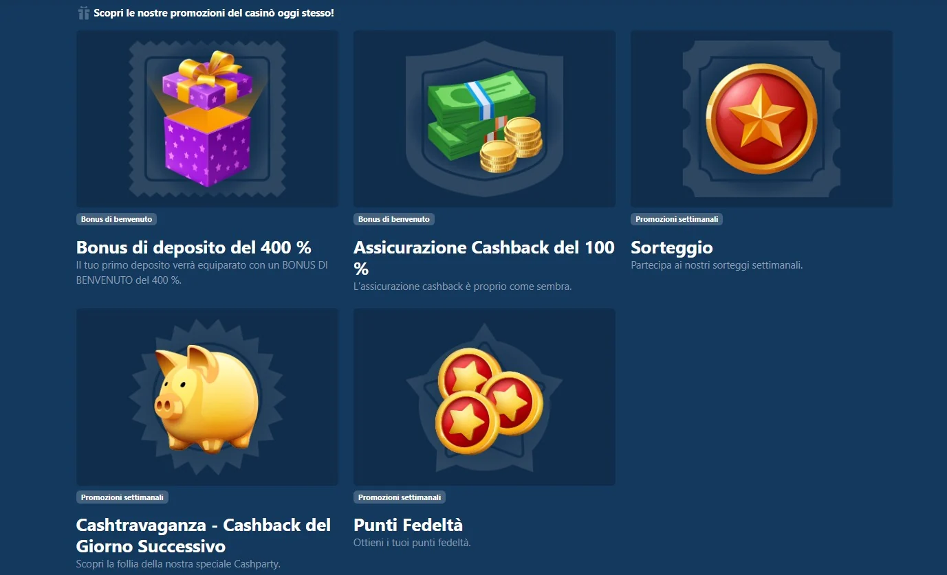 Promozioni di FatBet Casino con trofeo dorato e monete